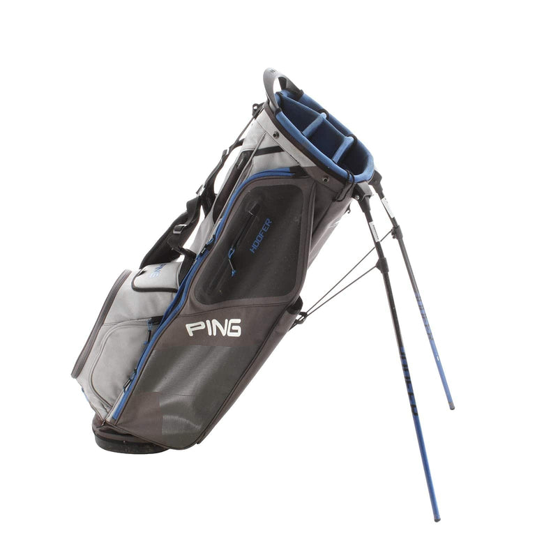 Ping Hoofer Stand Bag - Black/Grey/Blue