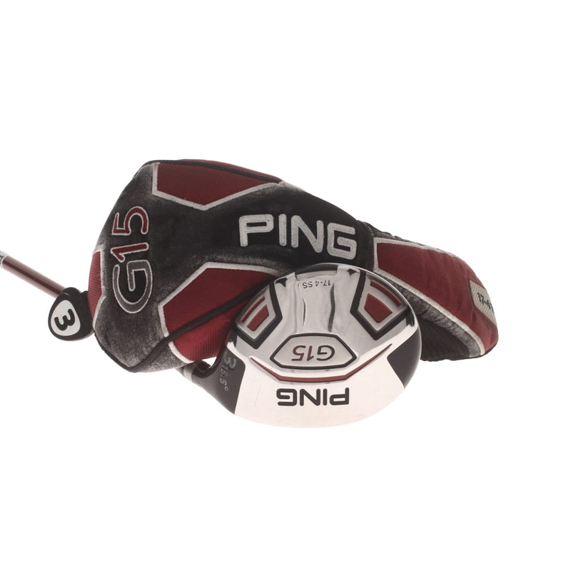 Ping G15 Graphite Mens Right Hand Fairway 3 Wood 15.5* Regular - Ping TFC 149