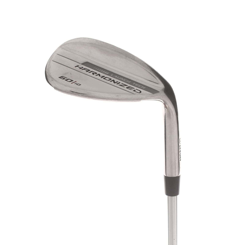 Wilson Harmonized Steel Mens Right Hand Lob Wedge 60* 10 Bounce Wedge - Wilson Harmonized