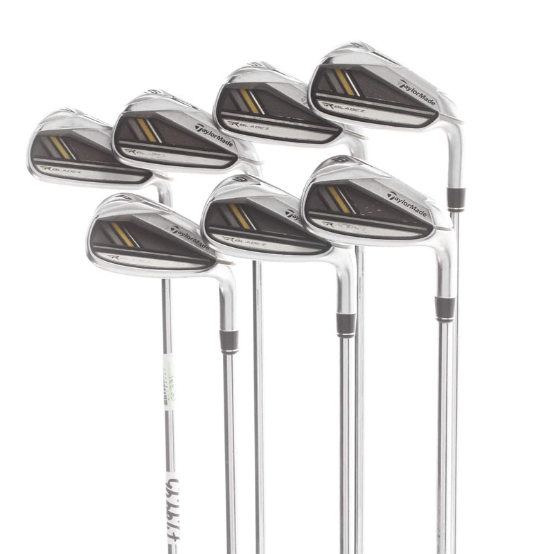 TaylorMade RocketBladez Steel Mens Right Hand Irons 4-PW Regular - TaylorMade RocketFuel 85g