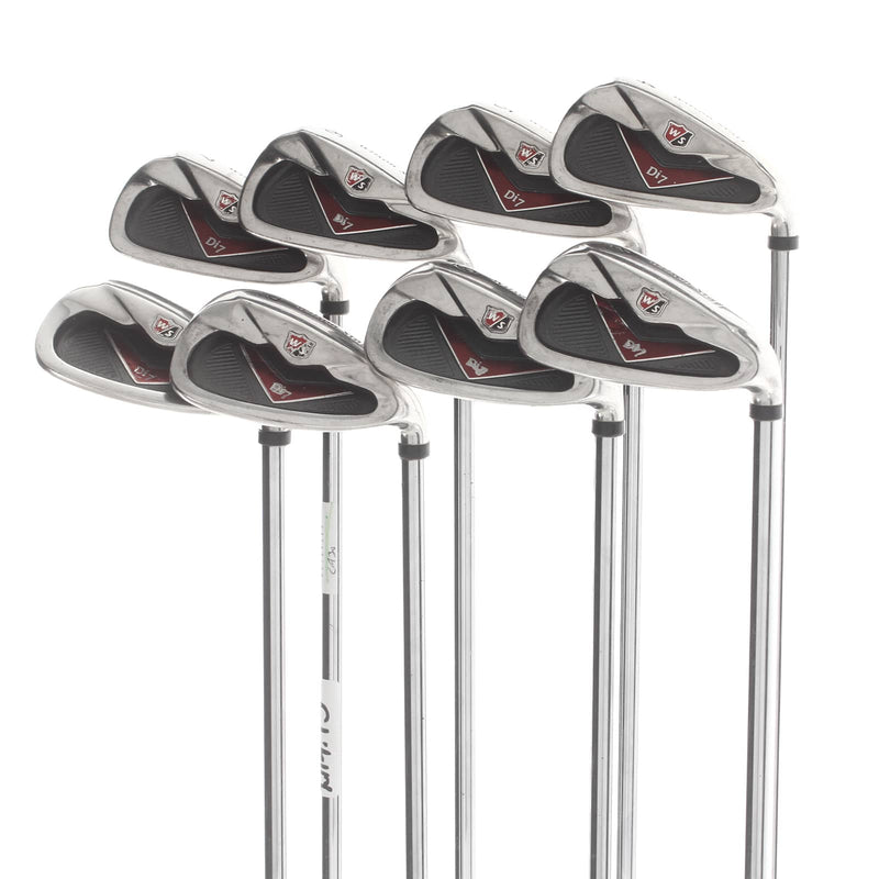 Wilson Di7 Steel Mens Right Hand Irons 4-SW Uniflex - True Temper TX-105fs