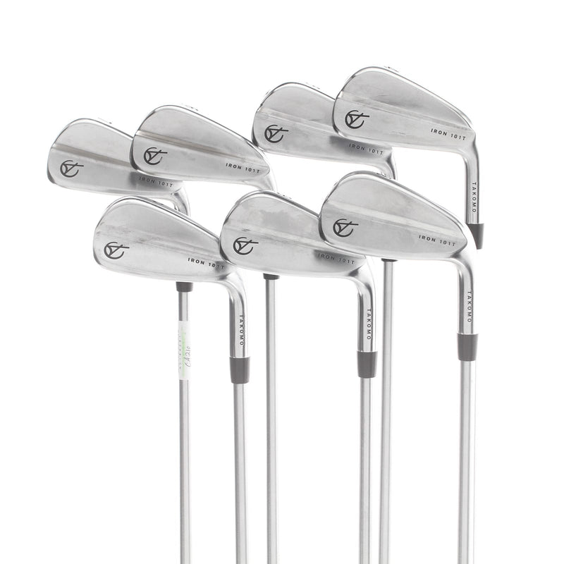 Takomo 101T Steel Mens Right Hand Irons 4-PW Stiff - KBS Tour C-Taper Lite