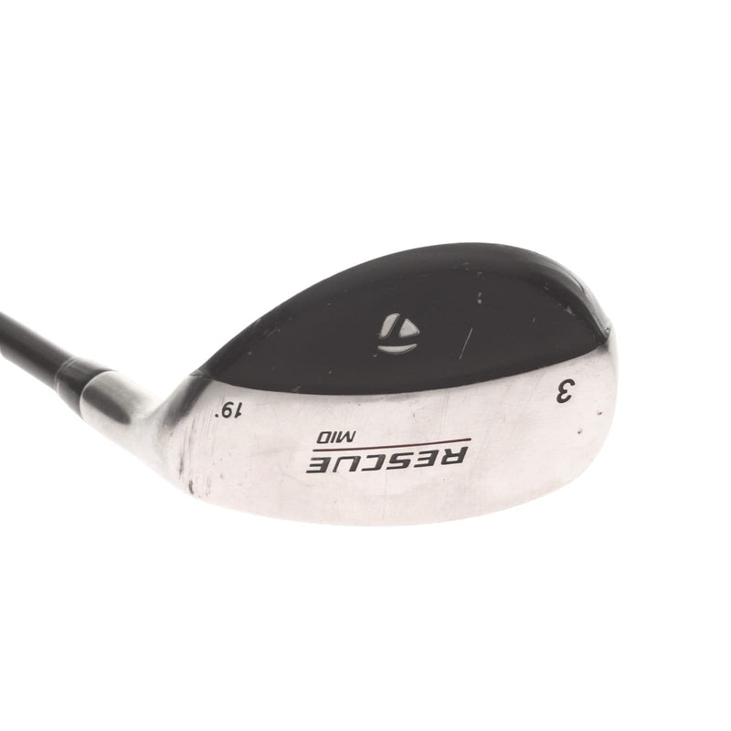 TaylorMade Rescue Mid Graphite Mens Right Hand 3 Hybrid 19* Stiff - TaylorMade