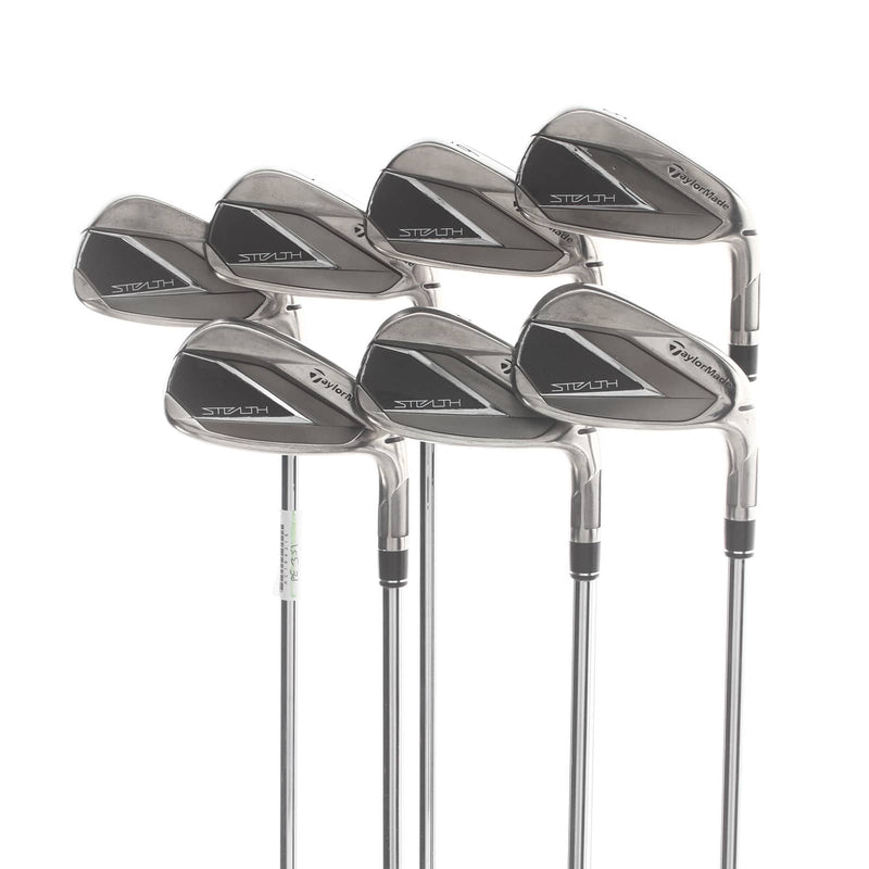 TaylorMade Stealth Steel Mens Right Hand Irons 5-AW Regular - True Temper Dynamic Gold 105