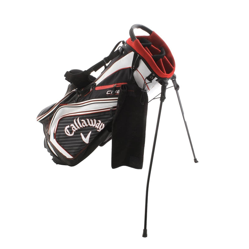 Callaway Stand Bag - White/Black/Red