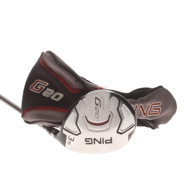 Ping G20 Graphite Mens Right Hand Fairway 3 Wood 15* Regular - Ping TFC 169