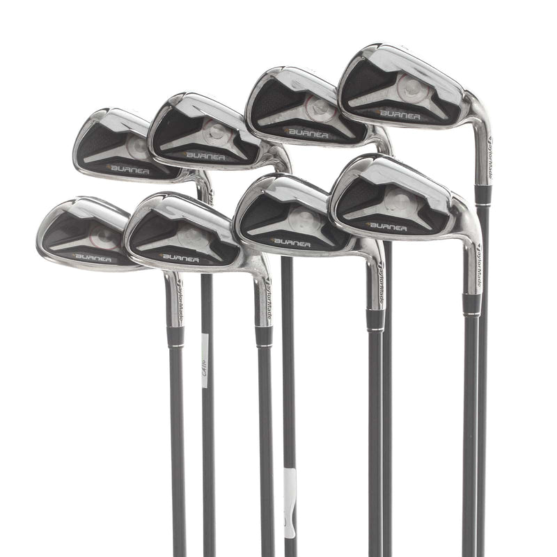 TaylorMade Aeroburner Graphite Mens Right Hand Irons 4-SW Regular - REAX 65