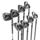 TaylorMade Aeroburner Graphite Mens Right Hand Irons 4-SW Regular - REAX 65