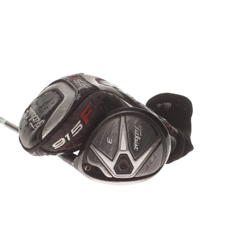 Titleist 915F Graphite Mens Right Hand Fairway 3 Wood 15* Stiff - Diamana S70