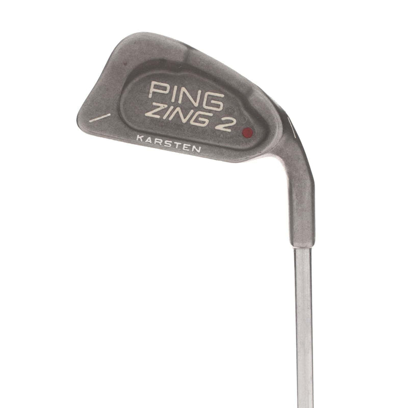 Ping Zing 2 Steel Mens Right Hand 1 Iron Red Dot 0.75* Flat Stiff - Ping