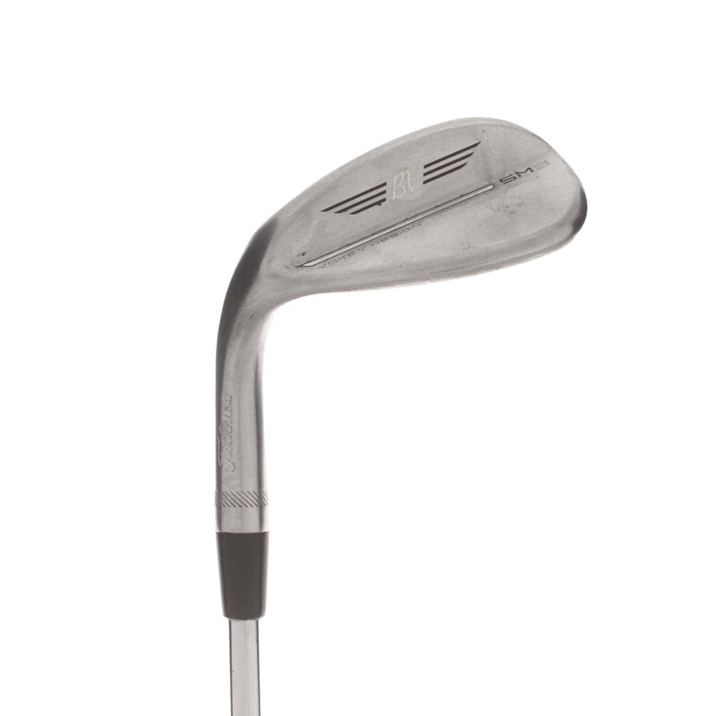 Titleist SM9 Steel Mens Left Hand Sand Wedge 56* 10 Bounce S Grind Wedge - True Temper