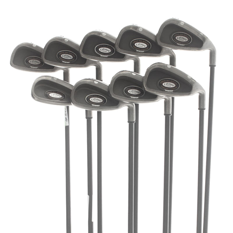 Callaway Great Big Bertha Graphite Mens Right Hand Irons 3-SW Regular - Callaway RCH 96