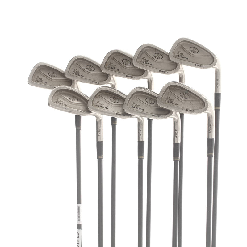 Cobra King Oversized Graphite Mens Right Hand Irons 3-SW Senior - King Cobra Senior