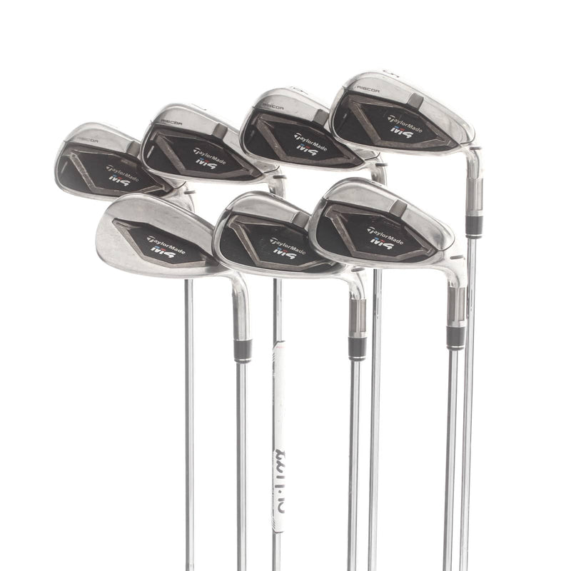 TaylorMade M4 Steel Mens Right Hand Irons 5-SW Regular - KBS Max 85