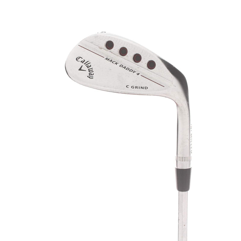 Callaway Mack Daddy 4 Steel Mens Right Hand Lob Wedge 58* 8 Bounce C Grind Stiff - Dynamic Gold 115 Tour Issue