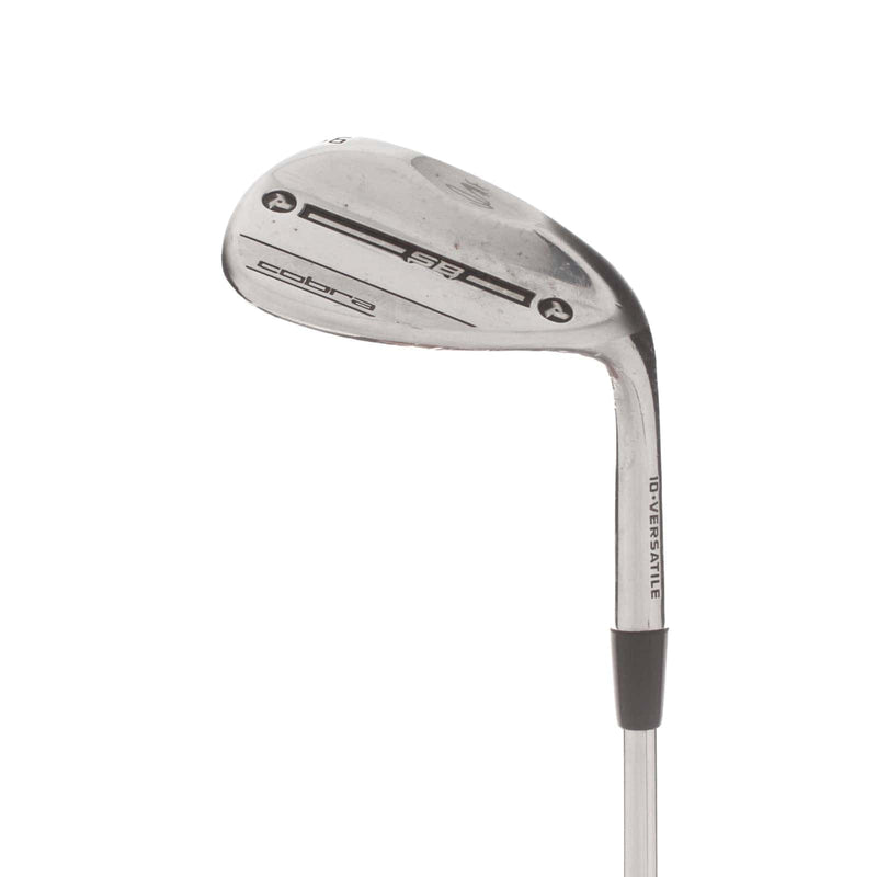 Cobra Snake Bite 2021 Steel Mens Right Hand Sand Wedge 56* 10 Bounce Versatile Grind Stiff - KBS Hi-Rev 2.0 125