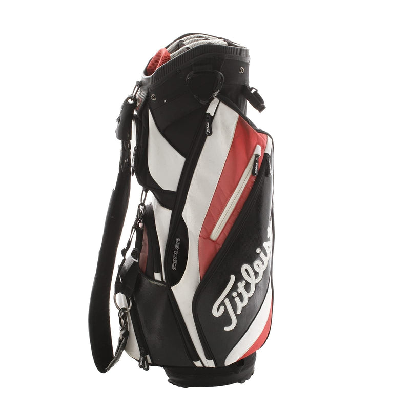 Titleist Cart Bag - Black/Red/White