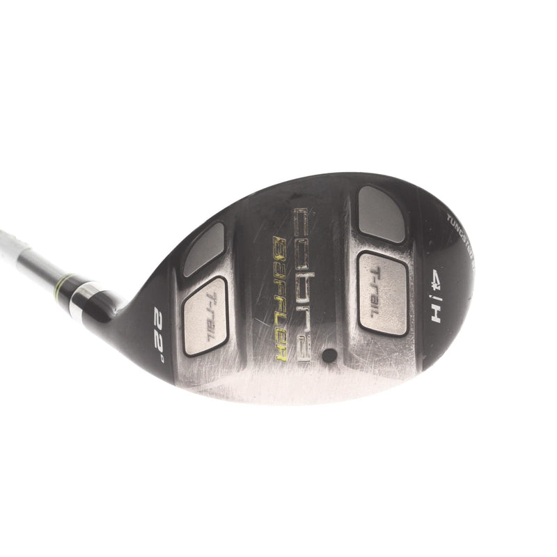 Cobra Baffler T-Rail Graphite Mens Right Hand 4 Hybrid 22* Regular - Graphite Design Tour AD 65g