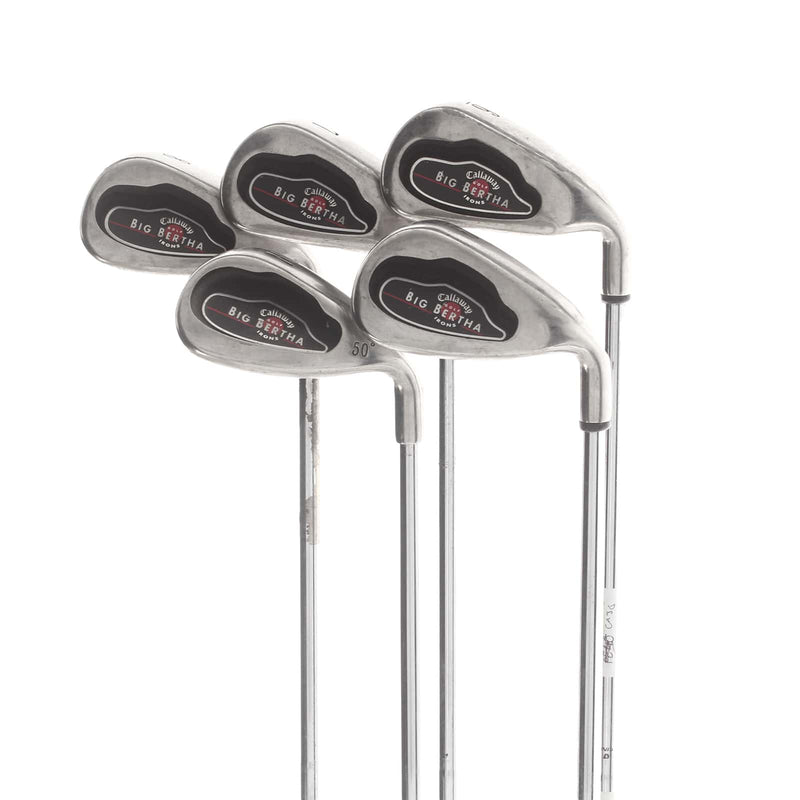 Callaway Big Bertha 2006 Steel Mens Right Hand Irons 6-PW Uniflex - Callaway Big Bertha
