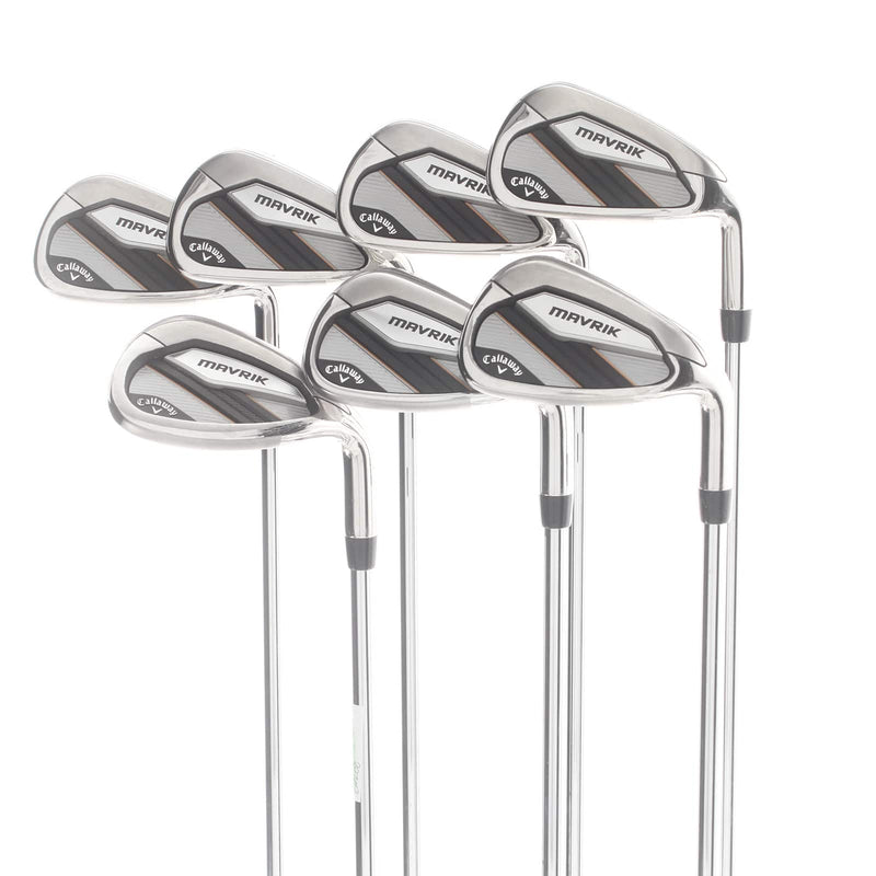 Callaway Mavrik Steel Mens Right Hand Irons 5-SW Regular - True Temper Elevate 95