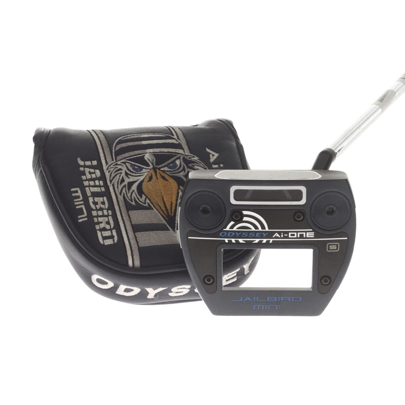 Odyssey Ai-One Jailbird Mini Mens Right Hand Putter 34" Mallet Stroke Lab 90 - Odyssey