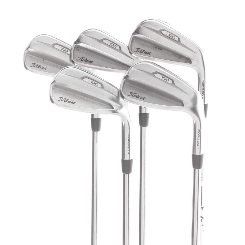 Titleist T100 2021 Steel Mens Right Hand Irons 6-PW Regular - Nippon N.S Pro 950GH