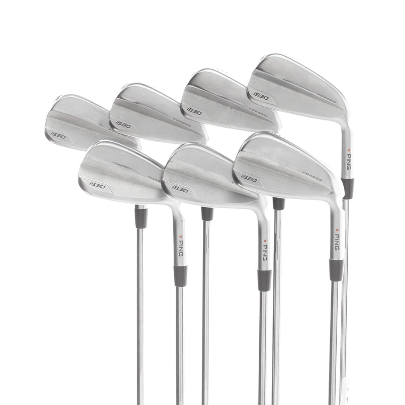 Ping i530 Steel Mens Right Hand Irons 5-UW Orange Dot 2* Flat Stiff - N.S.Pro Modus3 Tour 105
