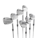 Ping i530 Steel Mens Right Hand Irons 5-UW Orange Dot 2* Flat Stiff - N.S.Pro Modus3 Tour 105