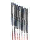Ping i530 Steel Mens Right Hand Irons 5-UW Orange Dot 2* Flat Stiff - N.S.Pro Modus3 Tour 105