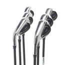 Cobra King F9 One Length Graphite Mens Left Hand Irons 7-GW+SW Regular - Fujikura Atmos 6R One Length