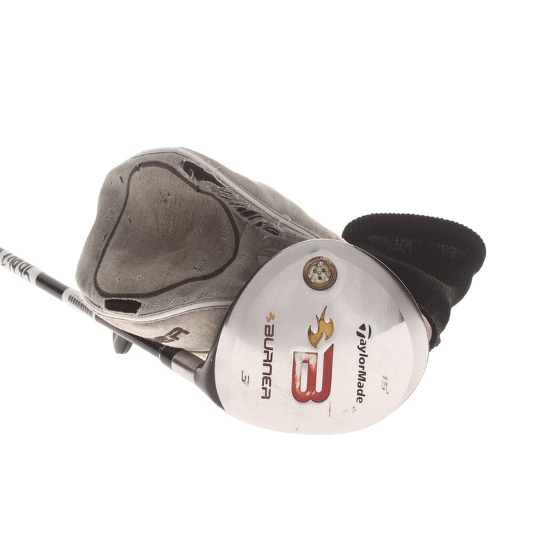 TaylorMade Burner 2008 Graphite Mens Right Hand Fairway 3 Wood 15* Regular - TaylorMade Reax 49