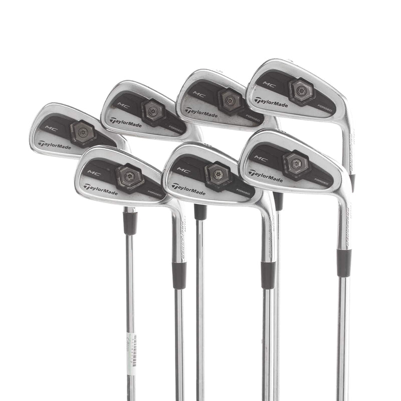 TaylorMade Tour Preferred MC 2011 Steel Mens Right Hand Irons 4-PW Stiff - KBS Tour 120
