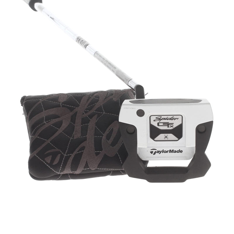 TaylorMade Spider GTX Mens Left Hand Putter 34" Mallet KBS 120 - Super Stroke Pistol 1.0