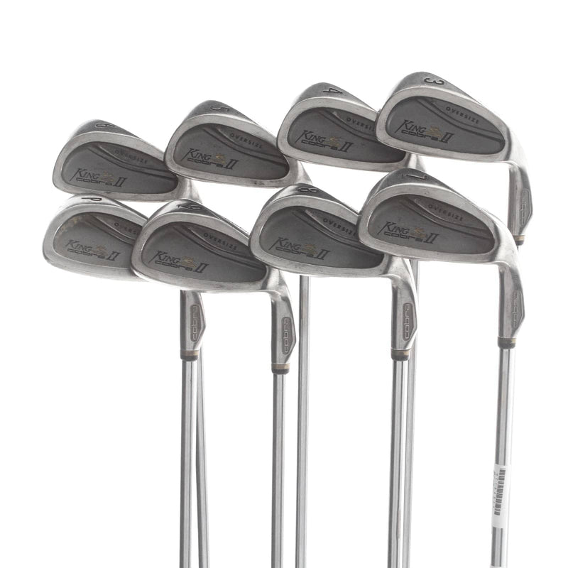 Cobra King Oversized II Steel Mens Right Hand Irons 3-PW Regular - Cobra