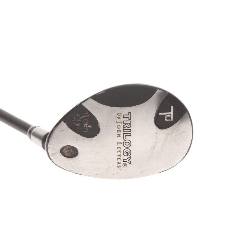 John Letters Trilogy Graphite Mens Right Hand 4 Hybrid 22* Firm - Trilogy HMG
