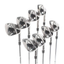 TaylorMade Sim Max Steel Mens Right Hand Irons 4-AW Stiff - KBS Tour 90