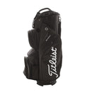 Titleist Stadry Cart 14 Cart Bag - Black/White