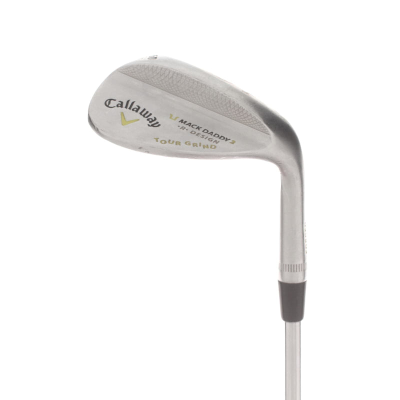Callaway Mack Daddy 2 Steel Mens Right Hand Lob Wedge 60* 9 Bounce T Grind Wedge - True Temper