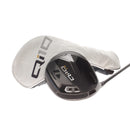 TaylorMade Qi10 LS Graphite Mens Left Hand Driver 9* Stiff - HZRDUS RDX Smoke 6.0 60g