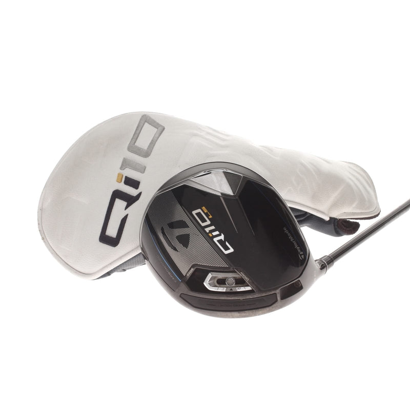 TaylorMade Qi10 LS Graphite Mens Left Hand Driver 9* Stiff - HZRDUS RDX Smoke 6.0 60g