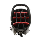 TaylorMade Cart Bag - White/Black/Red