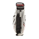 TaylorMade Cart Bag - White/Black/Red