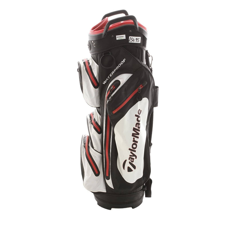TaylorMade Cart Bag - Black/White/Red