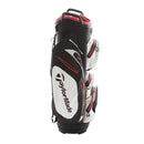 TaylorMade Cart Bag - Black/White/Red