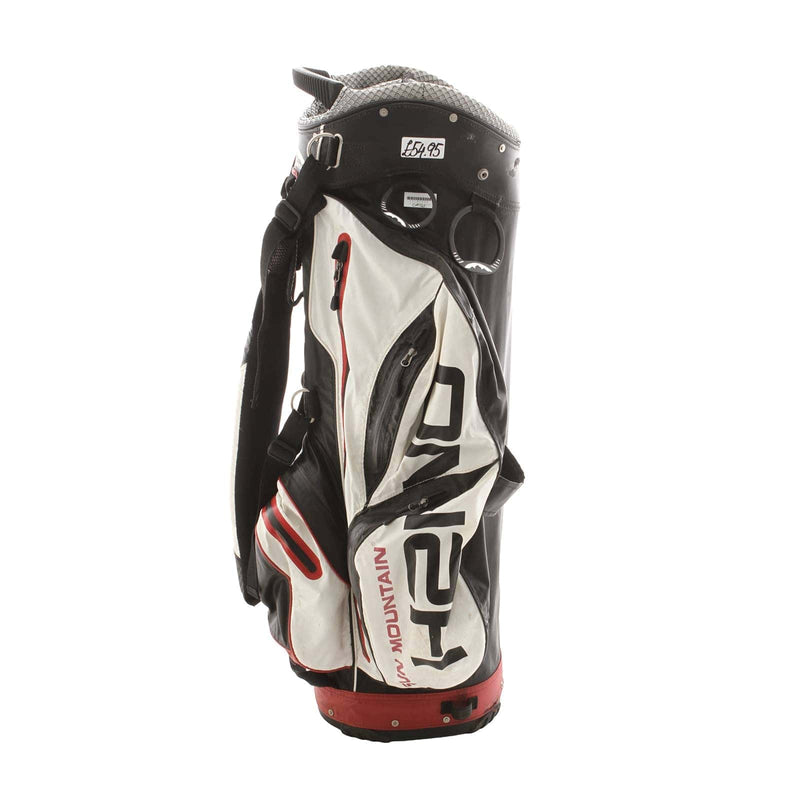 Sun Montain H2NO Cart Bag - White/Black/Red