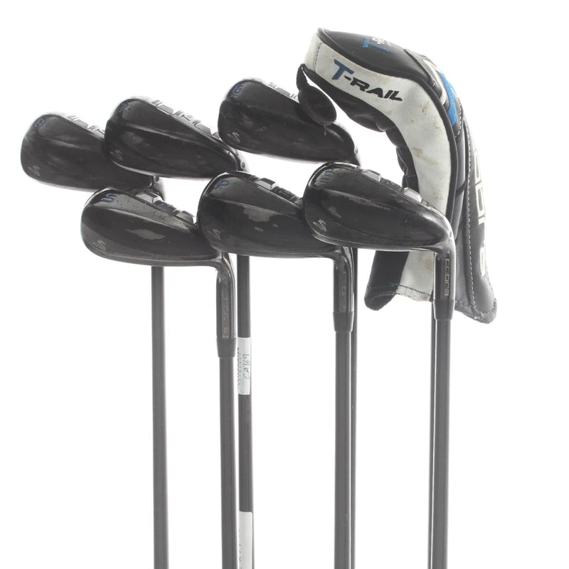 Cobra T-Rail Graphite Mens Right Hand Irons 5-SW Regular - Cobra