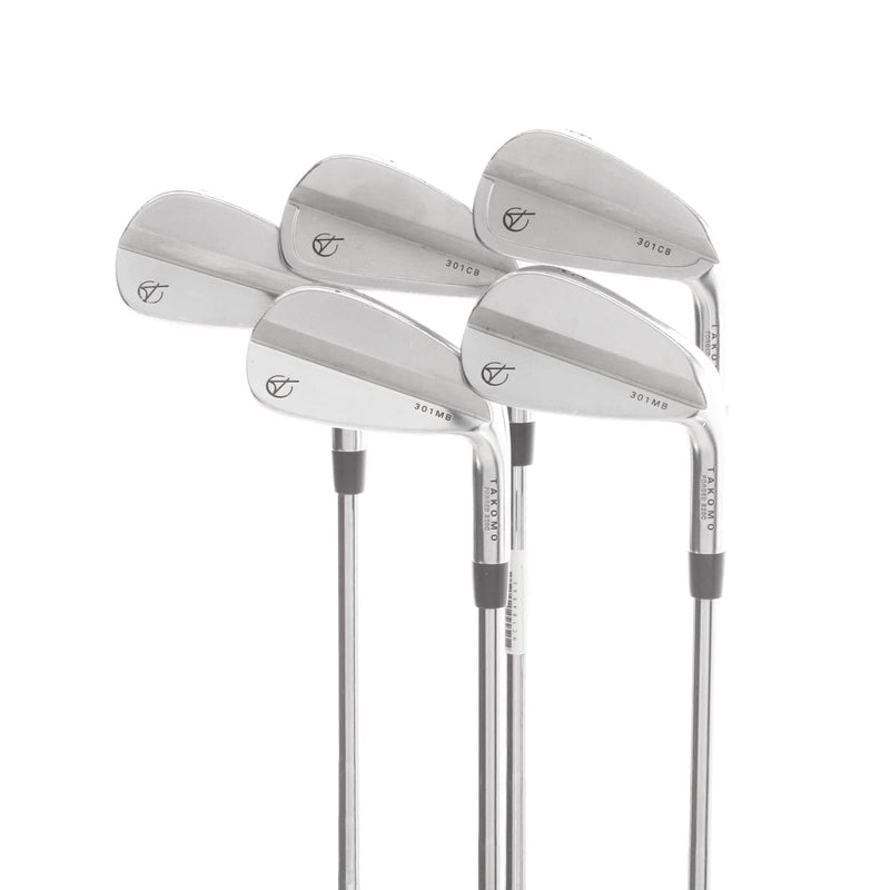 Takomo 301 CB/MB Combo Steel Mens Right Hand Irons 6-PW Stiff - KBS Tour 120