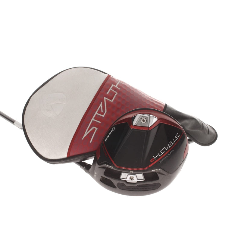 TaylorMade Stealth 2 Plus Graphite Mens Right Hand Driver 9* Stiff - Mitsubishi Chemical Ka'li Red 60s