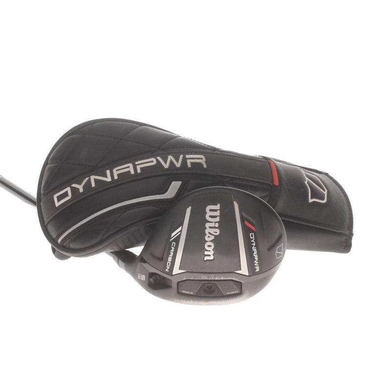 Wilson Dynapwr Carbon 2025 Graphite Mens Right Hand Fairway 5 Wood 18* Stiff - UST Mamiya LinQ M40X 6F4 Red