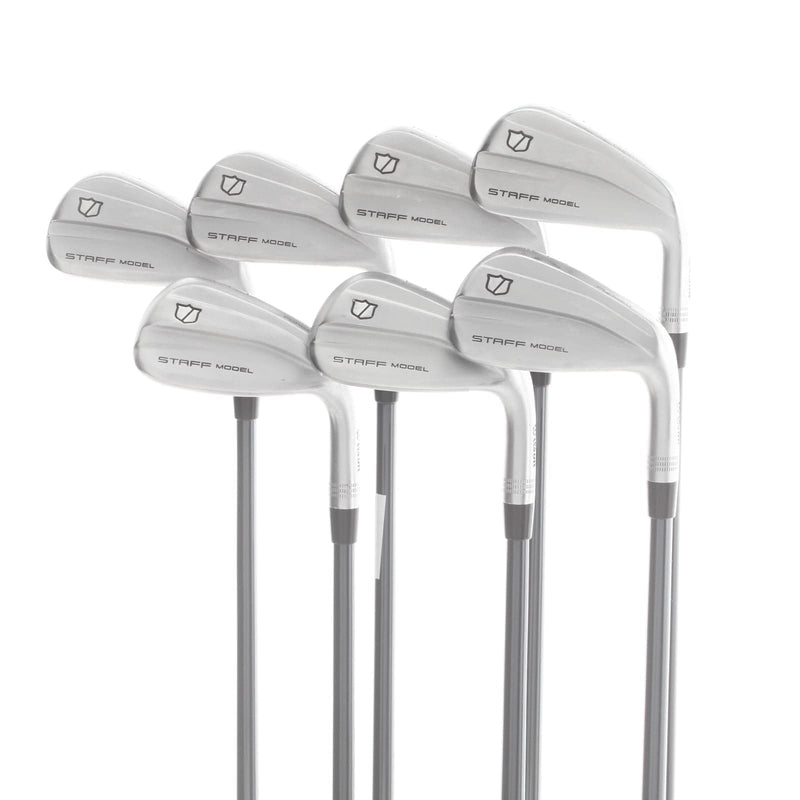 Wilson Model XB Graphite Mens Right Hand Irons 5-GW Stiff - UST Mamiya Recoil Dart F4 75